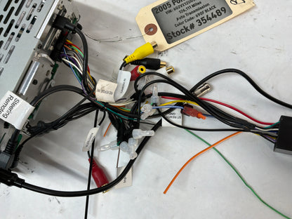 2005 Pontiac GTO Sony Aftermarket Radio Receiver & Screen