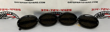 2002 Chevy C5 Corvette Smoked Tinted LED Taillight Tail Light Lamp Set Aftermarket