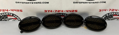 2002 Chevy C5 Corvette Smoked Tinted LED Taillight Tail Light Lamp Set Aftermarket