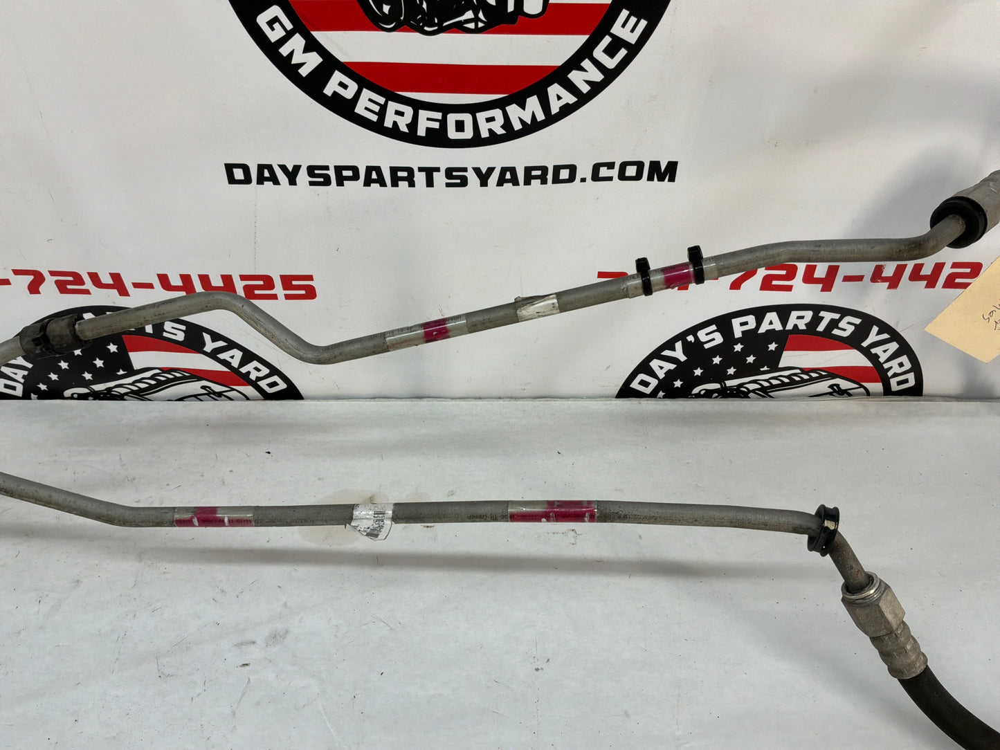 2016 Cadillac CTS-V Rear End Rearend Differential Cooler Lines Hoses Tubes Pipes OEM