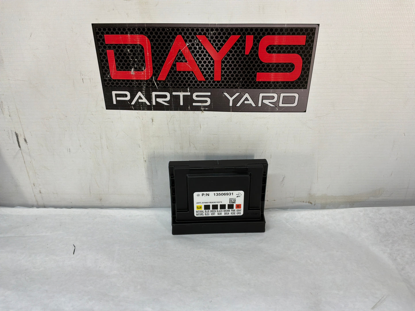 Module - Day's Parts Yard