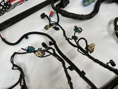 2007 C6 Corvette Convertible Engine Motor Automatic Transmission Wire Wiring Harness OEM