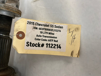 2015 Chevy SS Sedan LH Driver Rear CV Axle Half Shaft OEM