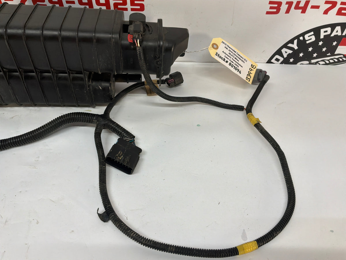 2014 Chevy Camaro ZL1 Charcoal Canister Evap Line Hose Tube Fuel Tank Wire Wiring Harness