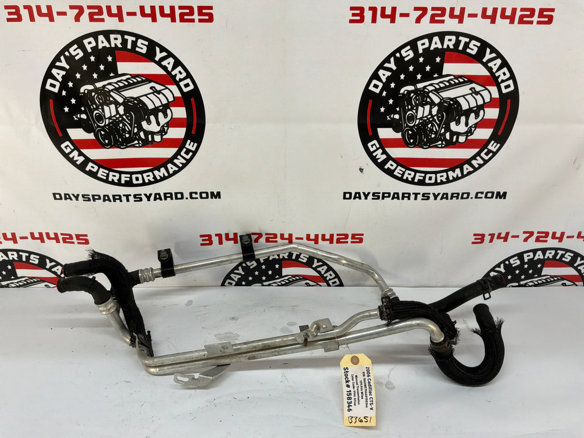 2006 Cadillac CTS-V Heater Hoses Lines Pipes Tubes OEM
