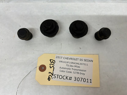 2017 Chevrolet SS Sedan Trunk Deck Lid Rubber Adjusters Stops OEM