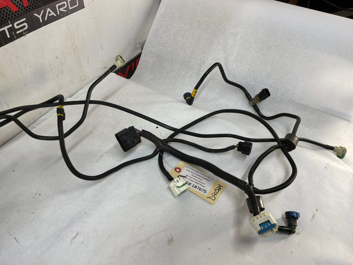 Charcoal Canister Evap Lines Hoses Tubes Fuel Tank Wire Wiring Harness