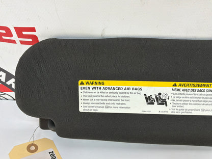 2009 Pontiac G8 Base RH & LH Sunvisor Sun Visor Shade w/ Clips OEM - Day's Parts Yard