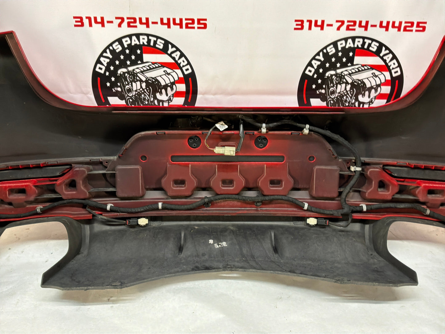 2014 Chevy SS Sedan Rear Bumper Cover Red OEM