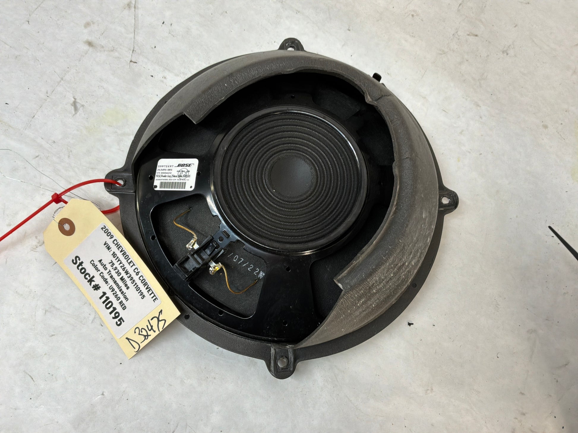 Speaker - Day's Parts Yard