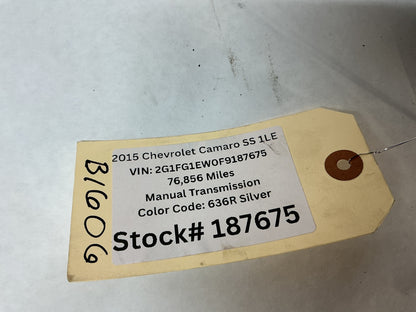 2015 Chevrolet Camaro SS 1LE RH Passenger Rear Suspension Shock Strut Absorber OEM