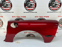 2002 Chevy C5 Corvette LH Driver Rear Quarter Fender Panel Red OEM - Day's Parts Yard
