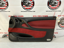 2004 Pontiac GTO RH Passenger Front Interior Door Panel Red OEM