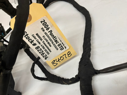 2006 Pontiac GTO Engine Motor Manual Transmission Wire Wiring Harness OEM