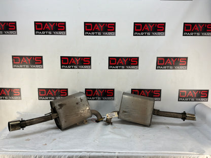 2016 Chevy Caprice PPV Factory OEM Axle Back Exhaust Mufflers Set