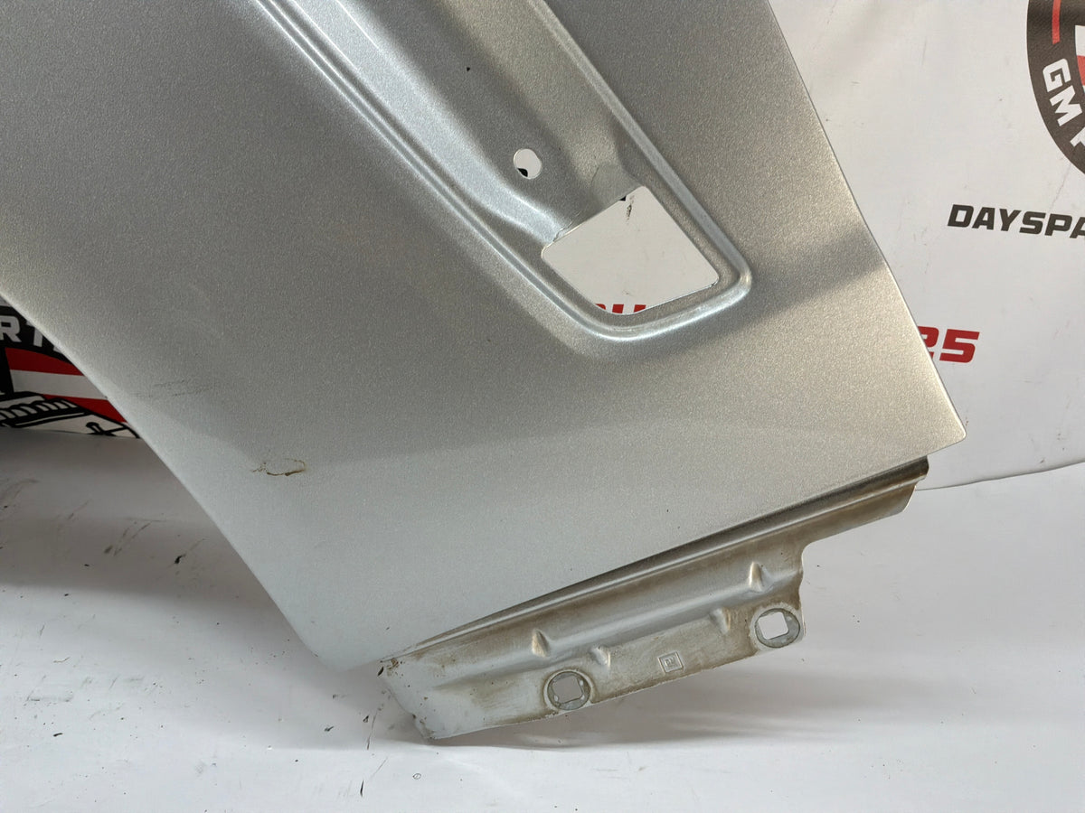 2014 Chevy SS Sedan LH Driver Front Fender Silver OEM