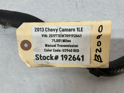 2013 Chevy Camaro 1LE Brake Booster Vacuum Sensor w/ Hose OEM