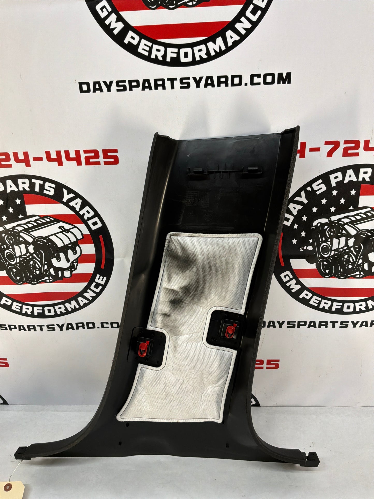 2018 Cadillac CTS-V LH Driver Interior Lower B Pillar Trim Cover Black OEM