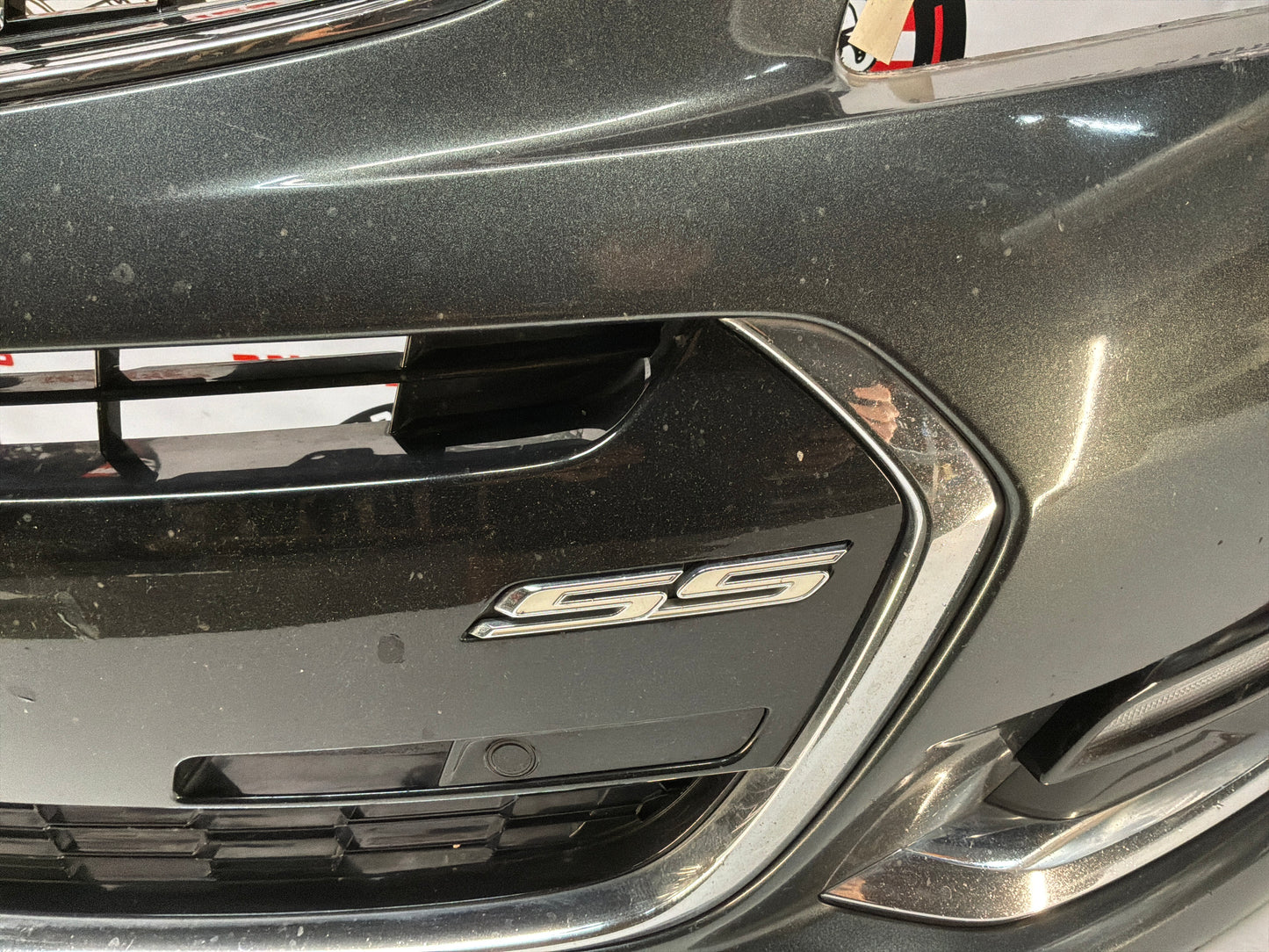 2017 Chevy SS Sedan Complete Front Bumper Fascia Cover Gray OEM