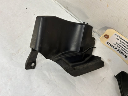 2017 Chevy SS Sedan Radiator Support Splash Shield Air Intake Baffles OEM