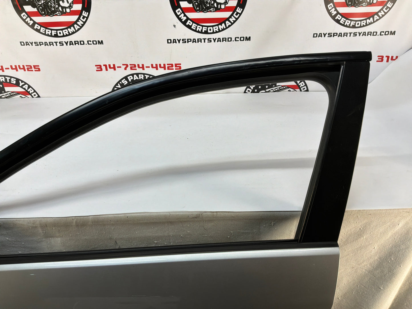 2006 Cadillac CTS-V LH Driver Exterior Front Door OEM Silver