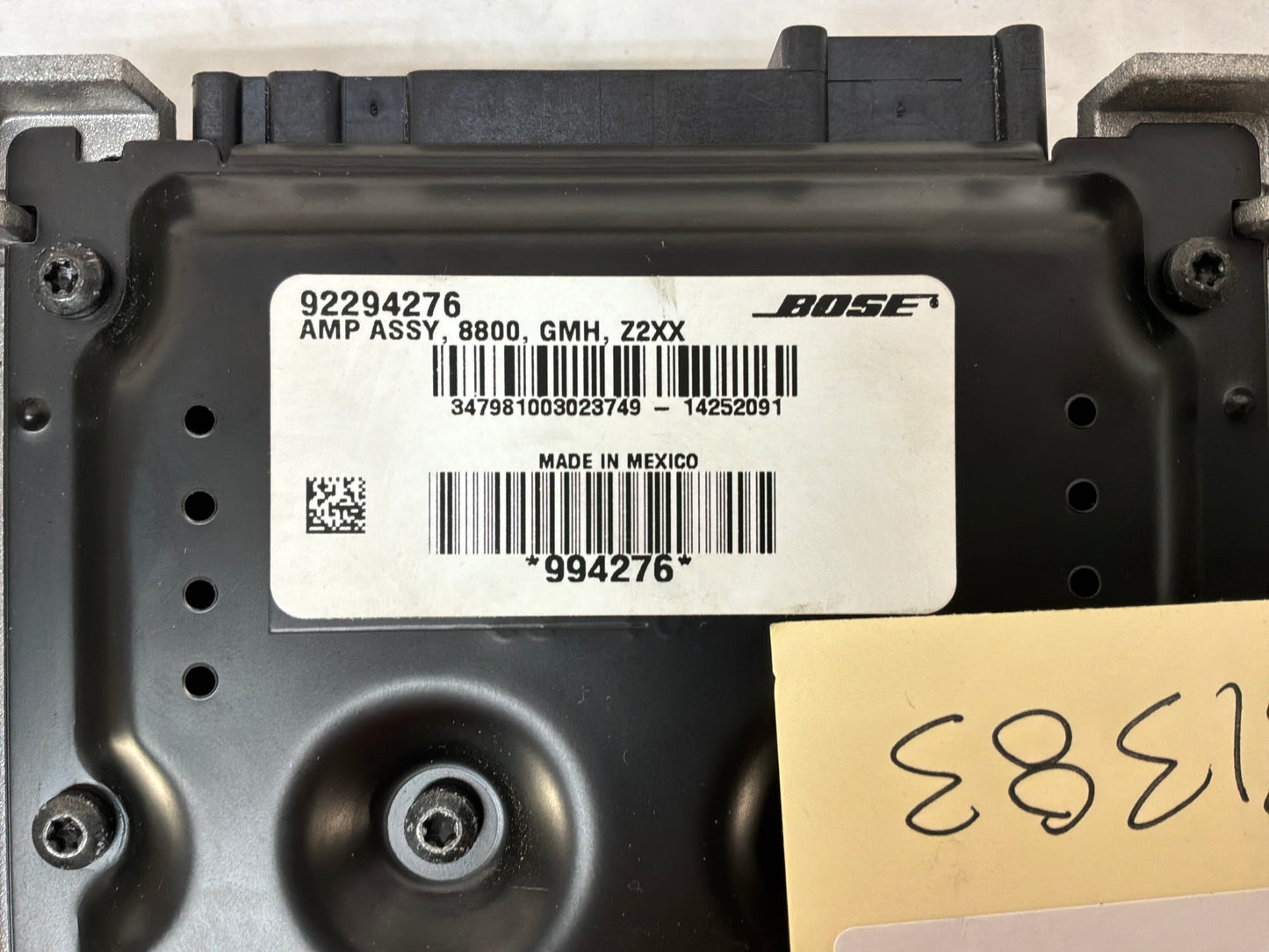 2015 Chevrolet SS Sedan Bose Speaker Amplifier OEM