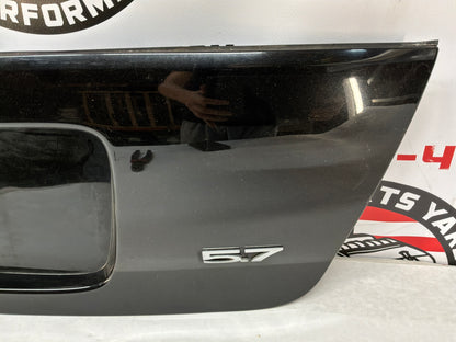 2004 Pontiac GTO Trunk Deck Lid Filler Insert Applique Panel Black OEM