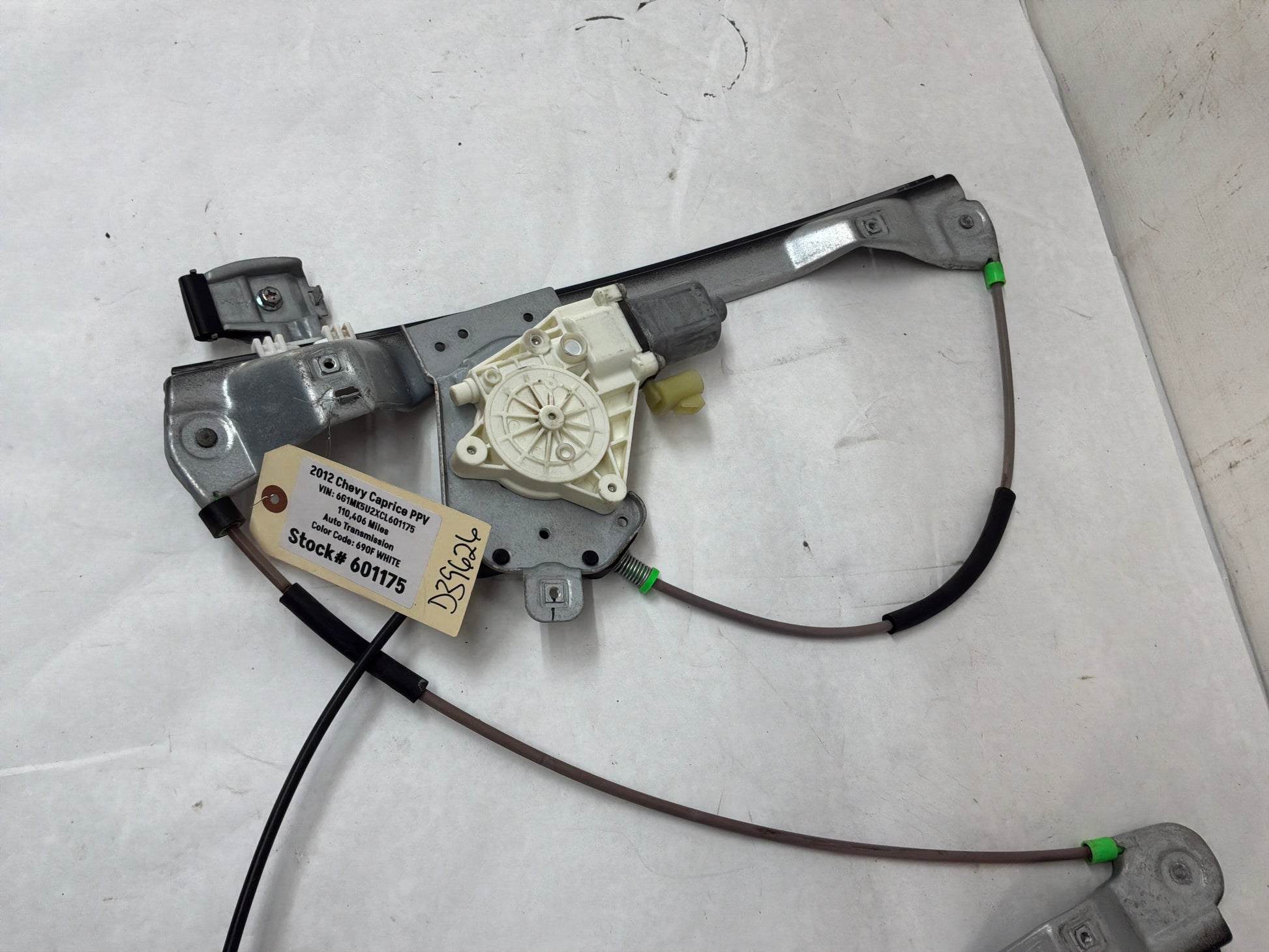 Lh window regulator - Day's Parts Yard