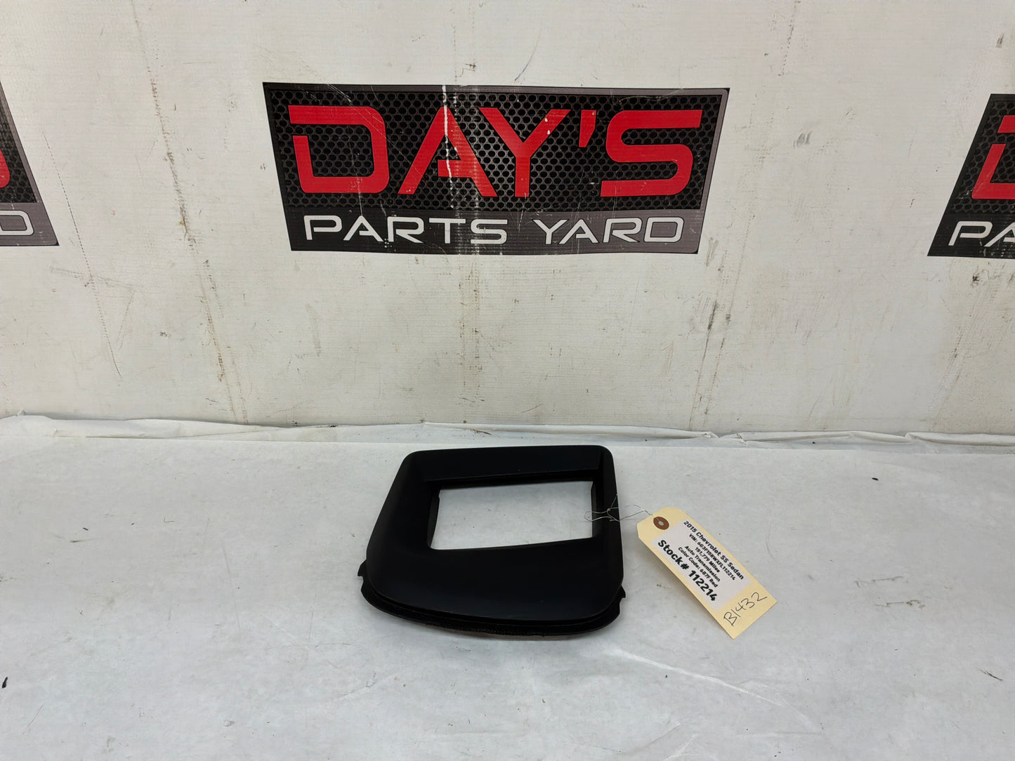 2015 Chevy SS Sedan Heads Up Display Bezel Trim Panel HUD OEM