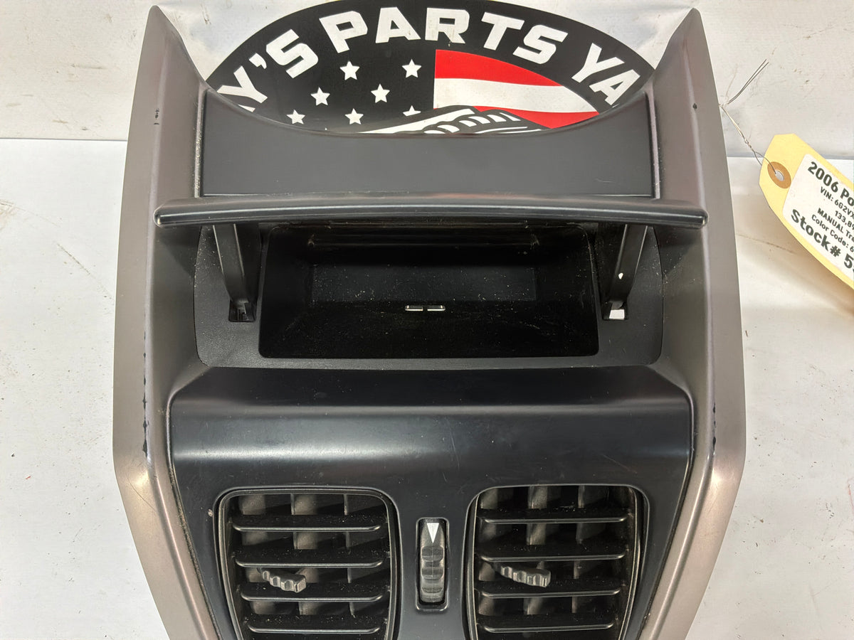 2006 Pontiac GTO Center Console Rear Air Vent Storage Cubby OEM
