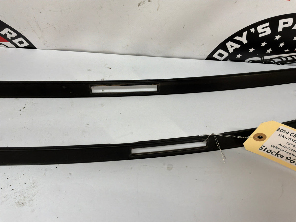 2014 Chevy SS Sedan RH & LH Roof Panel Joint Finish Molding Trim OEM