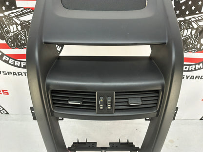 Center Dash Radio Bezel Trim Molding Panel Speaker Grille OEM