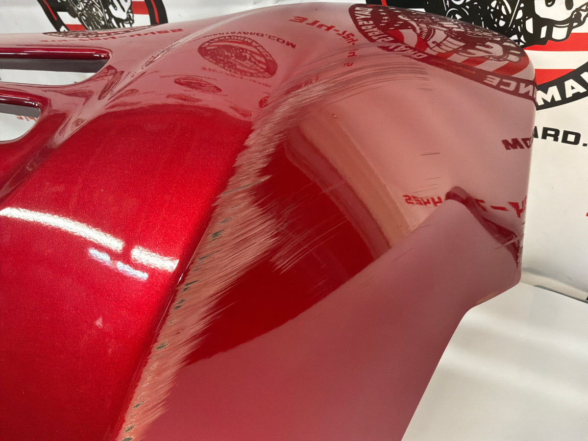2002 Chevy C5 Corvette Rear Bumper Cover Red OEM