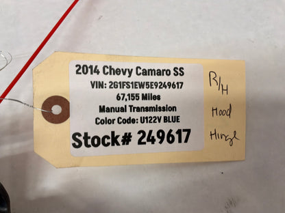 2014 Chevy Camaro SS RH & LH Hood Hinges OEM