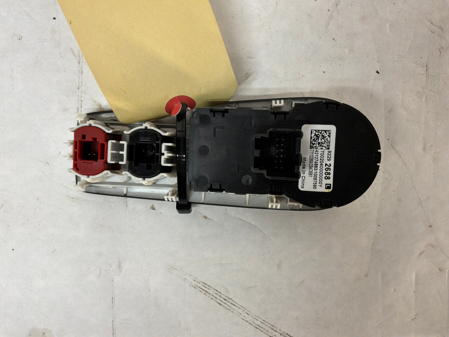 2014 Chevy Caprice PPV Headlight Lamp Light Switch w/ Trim Plate OEM