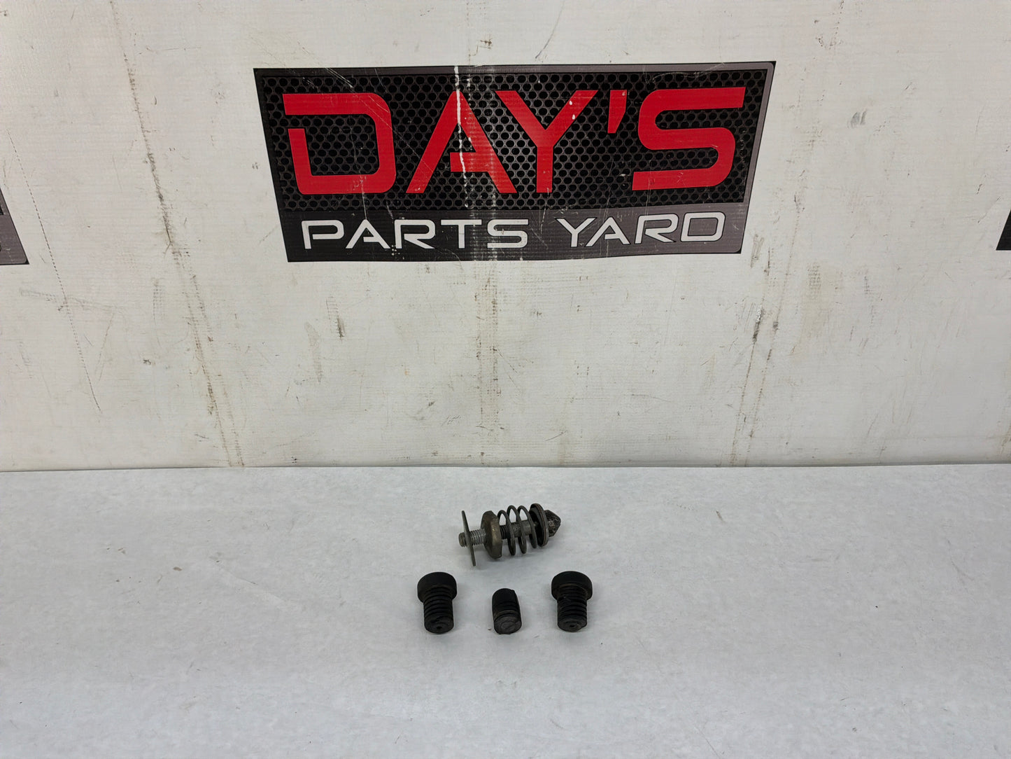 2006 Pontiac GTO Hood Release Striker & Adjustment Rubbers Bumpers OEM