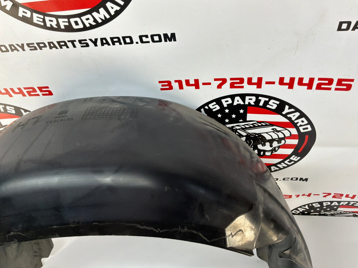 2008 Pontiac G8 GT LH Driver Rear Fender Wheel Well Liner House OEM