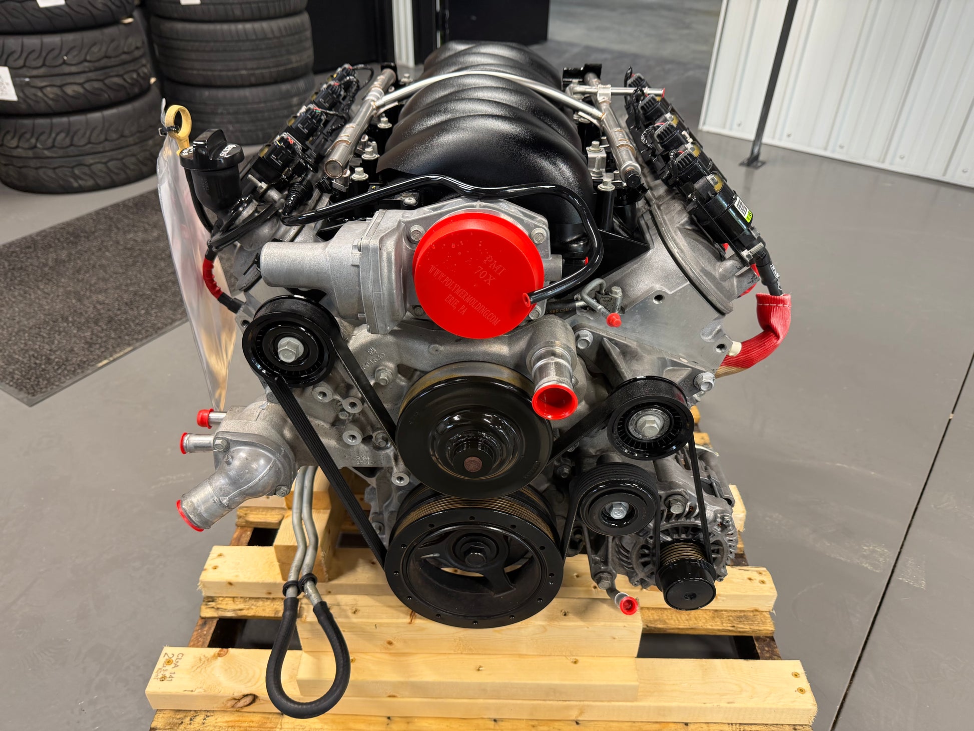 6.2L LS3 Engine 6L80 Automatic Transmission Drivetrain Pullout 415HP - Day's Parts Yard