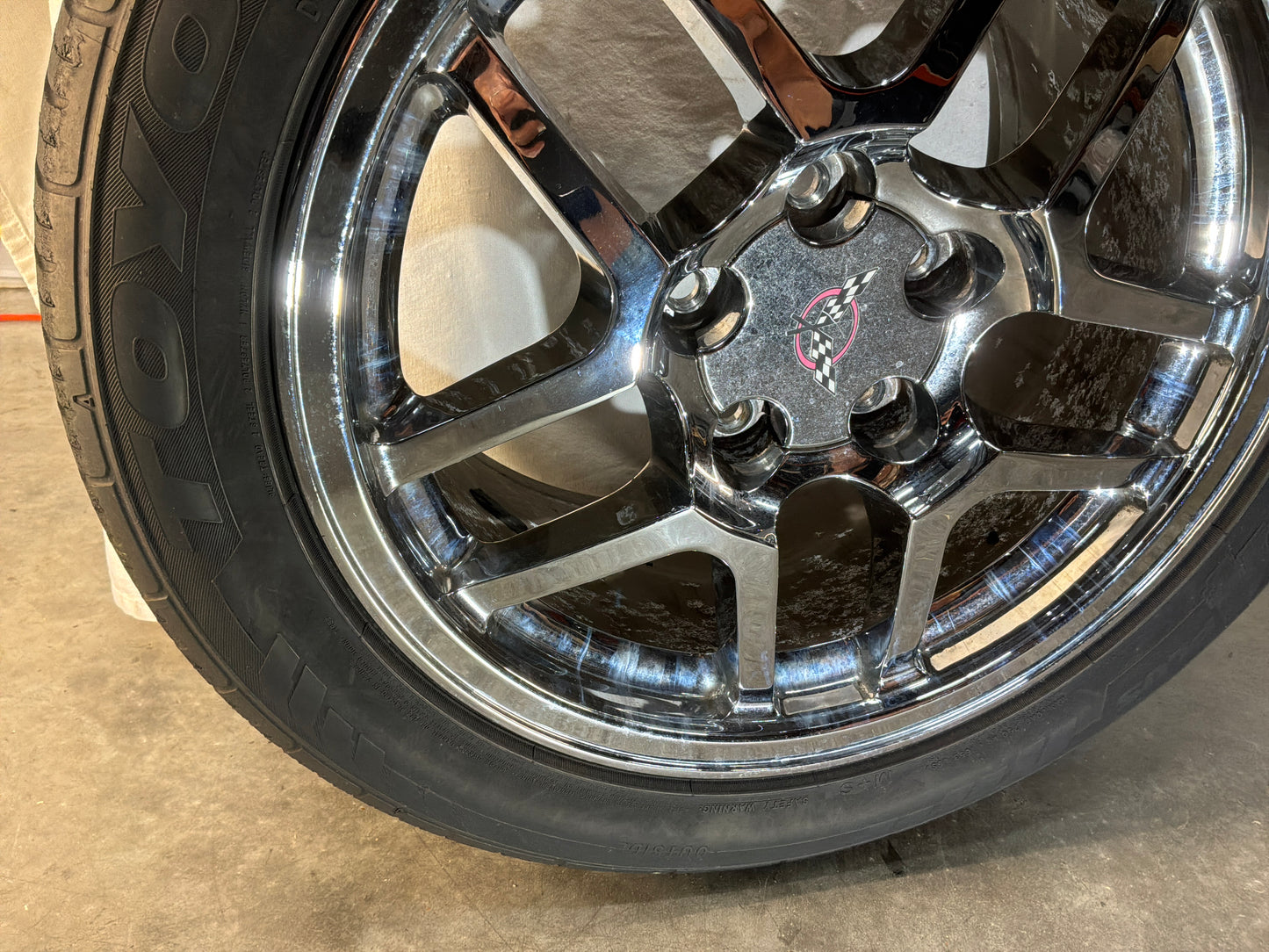 Corvette C5 Z06 Reproduction Wheels and 275/40R17 Toyo Proxes Tires