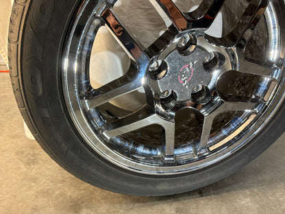 Corvette C5 Z06 Reproduction Wheels and 275/40R17 Toyo Proxes Tires