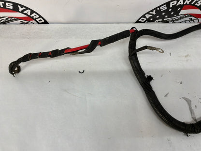 2004 Pontiac GTO Starter Alternator Positive Negative Battery Cable Wire Wiring Harness OEM