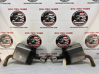 2014 Chevy SS Sedan Factory OEM Exhaust Mufflers RH & LH