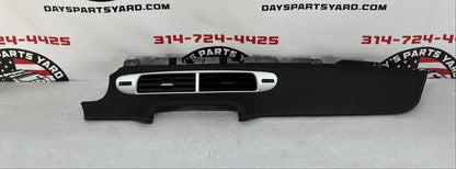 2013 Chevy Camaro 1LE Leather Dash Vent Trim Molding Panel Insert OEM