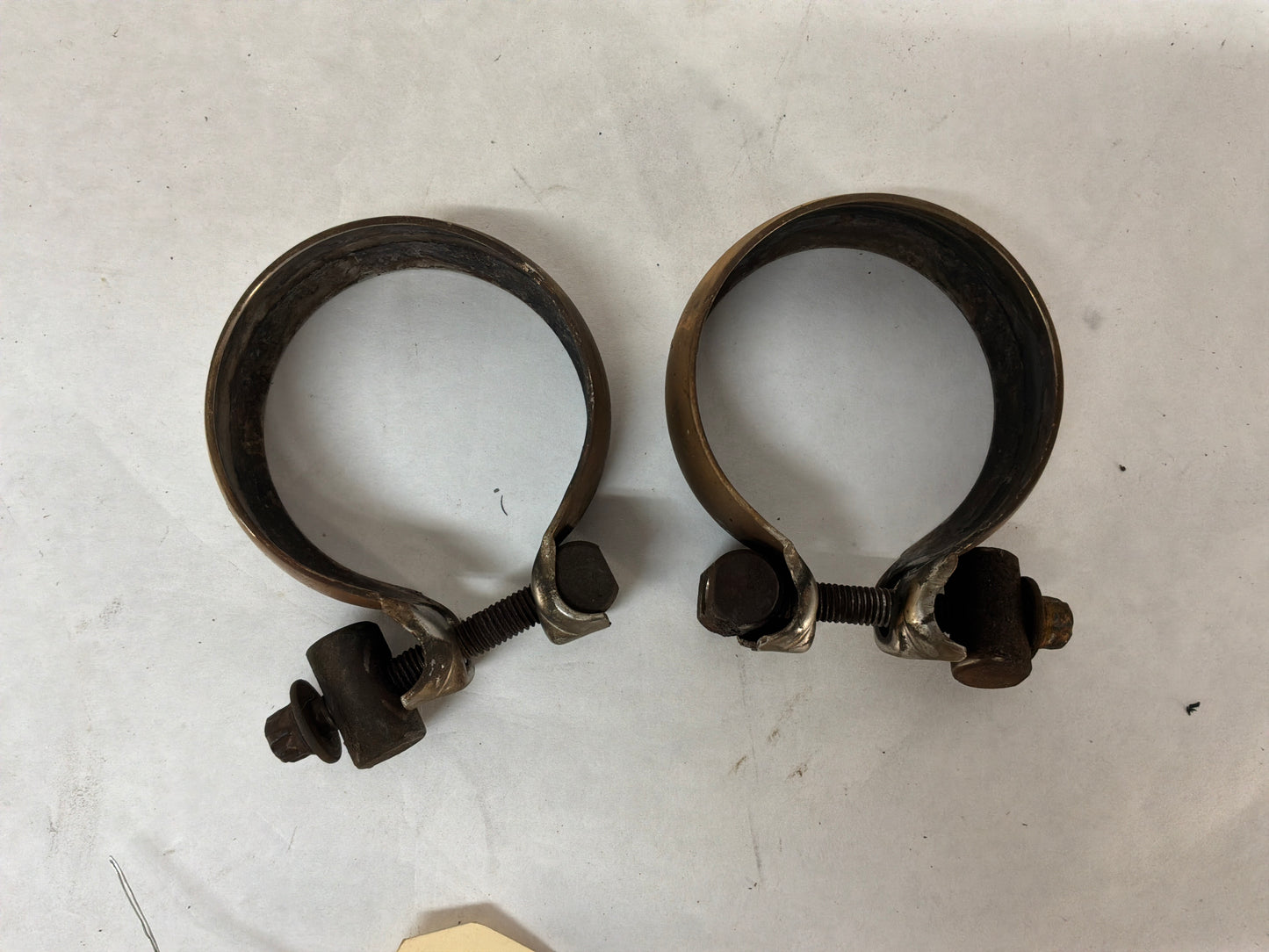 2014 Chevy SS Sedan Factory Exhaust Muffler Clamps OEM