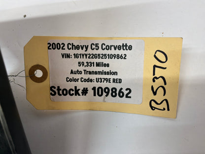 2002 Chevy C5 Corvette Battery Tray Hold Down Mount Tray Bracket OEM