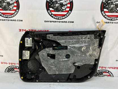 2014 Chevy SS Sedan LH Driver Front Interior Door Panel Trim OEM