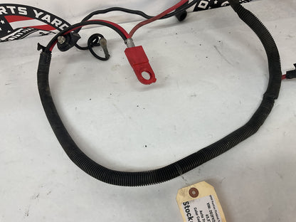 1999 Pontiac Firebird Trans Am Formula WS Positive Negative Battery Cable Starter Wire Wiring Harness OEM