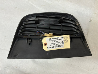 2004 Pontiac GTO 3rd Third Brake Taillight Light Lamp High Mount OEM