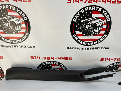 2002 Pontiac Firebird Trans Am WS6 RH & LH Interior Windshield A Pillar Trim Molding Ebony OEM