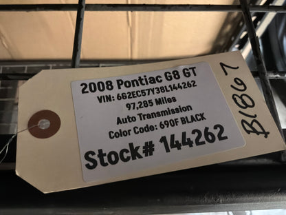 2008 Pontiac G8 GT Complete Tire Air Inflator Compressor Sealant Foam OEM